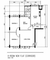 Blk 224 Boundary Ville (Serangoon), HDB 4 Rooms #634644651